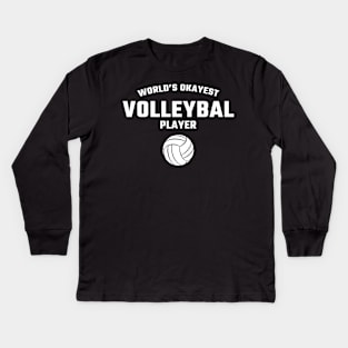 volleyball Kids Long Sleeve T-Shirt